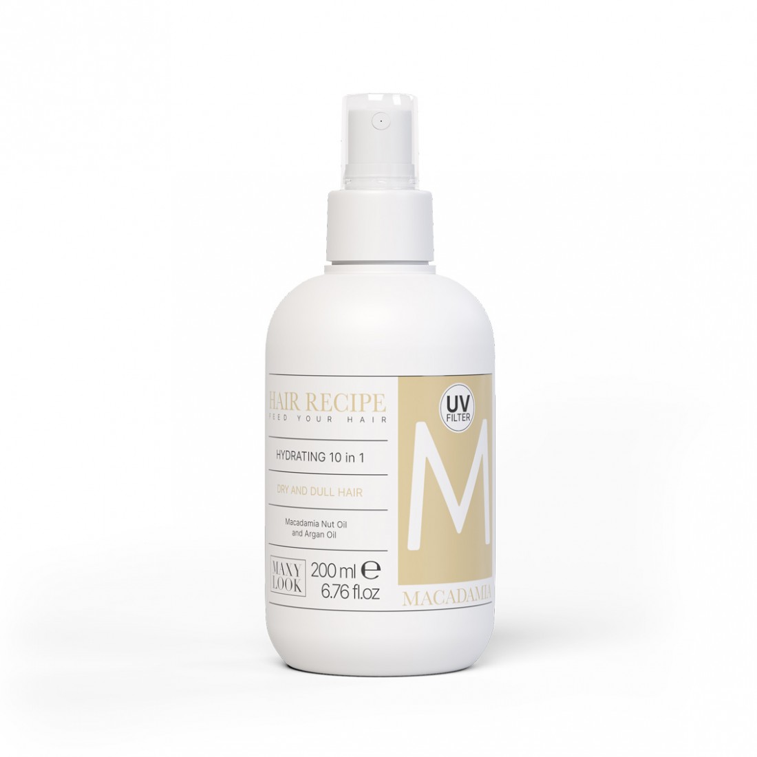 MAXY LOOK MACADAMIA Багатофункціональний незмивний "10 в 1" спрей 200 мл